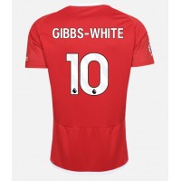 Fotbalové Dres Nottingham Forest Morgan Gibbs-White #10 Domácí 2023-24 Krátký Rukáv